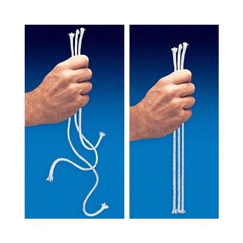 Equal - Unequal Ropes Professors Nightmare Magic Tricks Close Up Mentalism Gimmick Props Different Length Rope to Same Magia