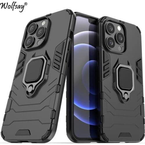 For iPhone 13 Pro Case Bumper Anti-knock Armor Magnetic Suction Stand Full Cover For iPhone 13 Pro Case Cover For iPhone 13 Pro
