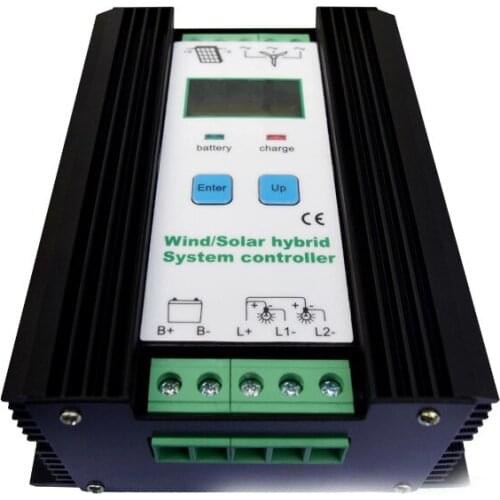 12/24V 600W Solar wind hybrid system power controller