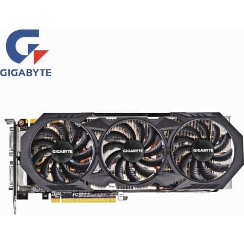 Gigabyte GTX 970 4GB Graphics Card NVIDIA GTX970 4GB Video Cards GPU 256Bit Desktop PC Screen Computer Game Map HDMI VGA Board