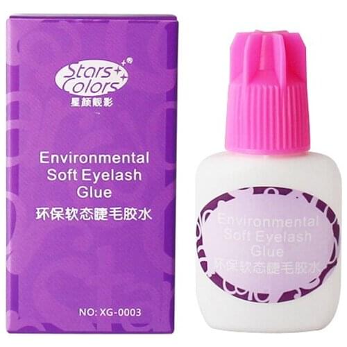 15ml false eyelash glue Environmental protection black low odor eyelash extension glue quick dry long lasting 30days