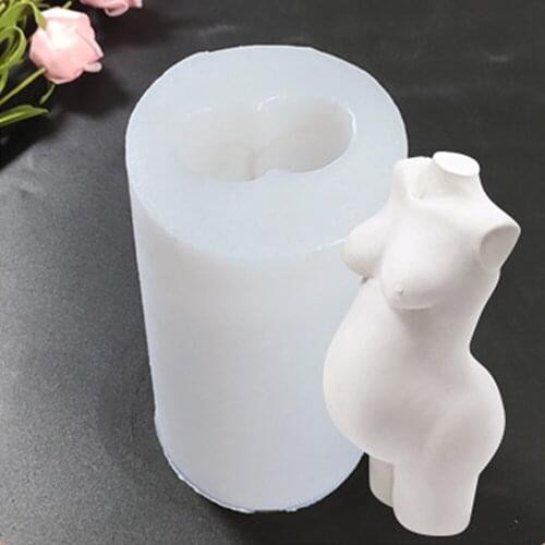 3D Body Candle Mold Silicone Wax Mould Male and Female Design Art Fragrance Candle Making Soap Chocolate Cake Decorating
