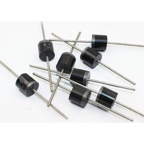 5PCS 6A10 MIC Electric Vehicle Tricycle Diode Light Line Diode Anti-string Electric Fuse Tube Horn