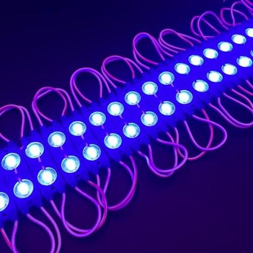 ABS Color Shell Constant Current SMD 5730 2 Leds 1W Injection LED Module Lens 160 Degree,12V Waterproof Advertising Light