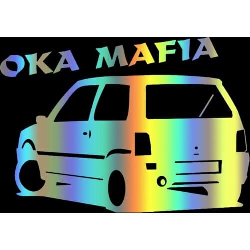 CS-200#Various Sizes Car Sticker OKA MAFIA funny vinyl decal auto car stickers on bumper rear window waterproof
