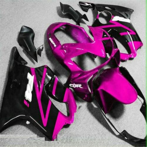 FOR CBR600F4i 05 2005 CBR600 F4i CBR 600 F4i 04 06 07 pink black 2004 2006 2007 Fairings kits&injection mold od5