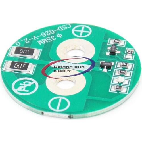 2.7V 500F Super Farad Capacitor Dia. 3.5mm Balance Board Super Capacitor Protection Board