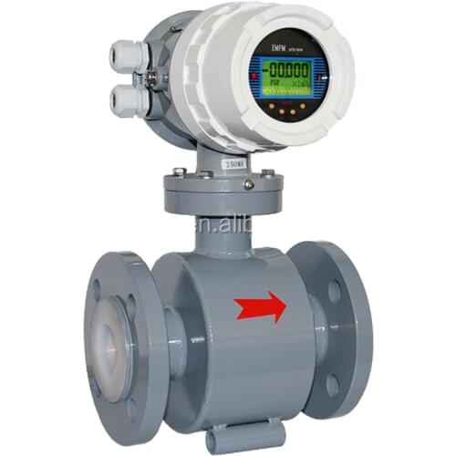 Magnetic Flow meter Food industry for the milk flow meter ,High temp flow meter