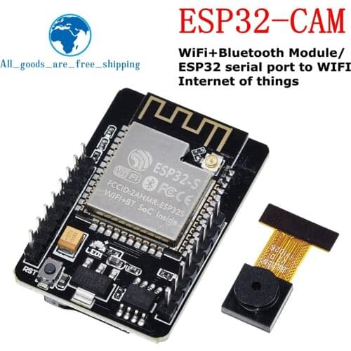 ESP32-CAM WiFi + Bluetooth Module Camera Module Development Board ESP32 with Camera Module OV2640 2MP For Arduino