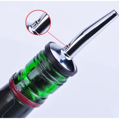 Stainless Steel Wine Bottle Pourers Bartender Bar Wine Stoppers Wine Accessories Beverage Pourers