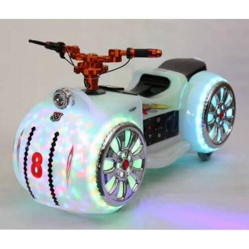 Suining Newest Amusement Park Drive Cute Car Moto Motorbike Rides Simulator Luminous Bumper Cars For Adults and Children