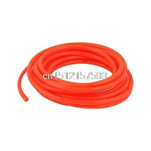 8mm OD 5mm ID Fuel Gas Air Polyurethane PU Tubing Hose Pipe 5.5M 18Ft Red