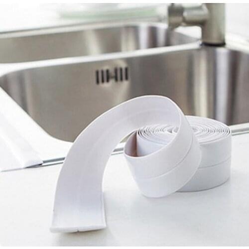 Kitchen Bathroom Anti-mold Tape Crevice Strip Wall Sealing Tape Corner Line Stickers Waterproof Adhesive Tile Crack Sealant Tape