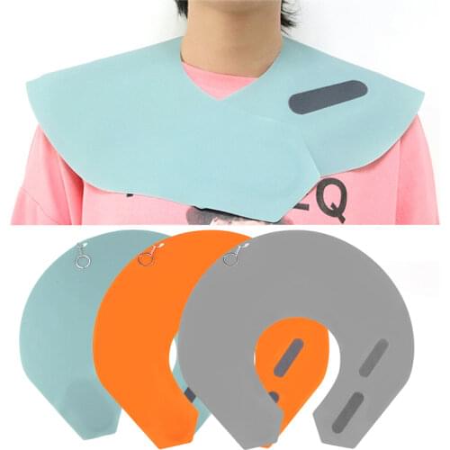Silicone Adult Salon Hairdressing Cape DIY Hair Cutting Cape Salon Barber Hairdresser Wrap Waterproof Hair Cloth