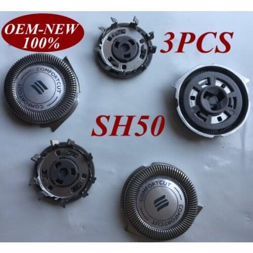 3Pcs SH50 Replacement head razor blade for philips shaver S510 S511 S512 S520 S530 S531 S538 S550 S551 S560 S561 S570 S571 S575