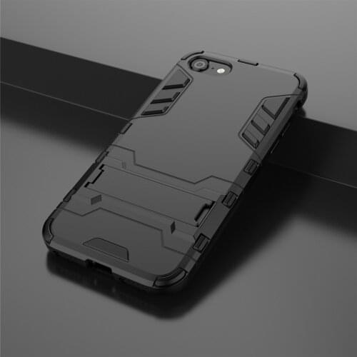For iPhone SE 2020 11 12 Mini Pro XS Max X XR Shockproof Kickstand Bumper Armor Case For iPhone 7 8 6S Plus Protection Case