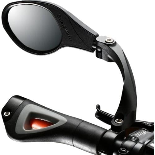Mountain Bicycle 22.2cm Handlebar Bar End Rear-view Lens Bike Mirror Blast-Resistant
