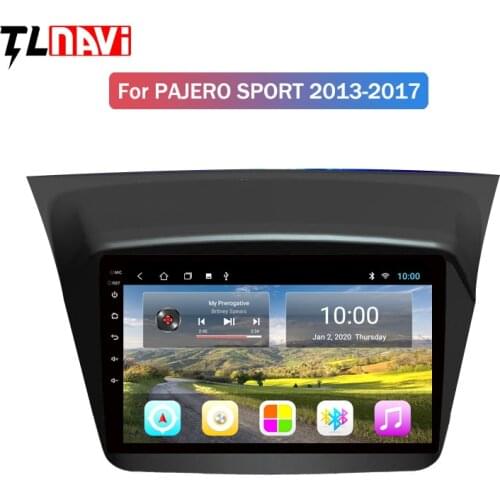 2G RAM 9 inch Android 10 car dvd gps navigation For Mitsubishi Pajero sport 2013-2017 multimedia radio system