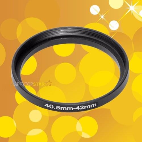 40.5mm to 42mm 40.5-42 mm 40.5mm-42mm 0.75mm thread pitch Male to Female Step-Up Lens Filter Ring Adapter Adaptor Converter