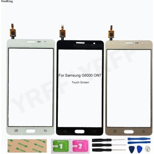 5.5'' Touch Screen For Samsung Galaxy On7 On 7 G6000 SM-G6000 Touch Screen Digitizer Sensor Touch Front Glass Lens Panel