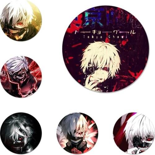 58mm Japanese anime Tokyo Ghoul Kitchen Home Decor Refrigerator Magnetic Stickers bottle Beer Opener