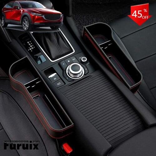 Car Storage Box Car Usb Gap Box Seat Water Cup Holder Car Leather Charging Rack Storage Box