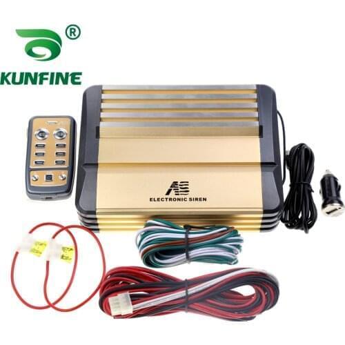 KUNFINE Genuine dodgers S8 Siren High Power 600W car wireless siren with MP3 Function without speaker