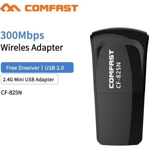 Free driver Wifi Dongle Wireless Network Card 300M Wireless Wi Fi Adapter RTL8192FM Chip Wireless-N USB 2.0 Adapter Receiver