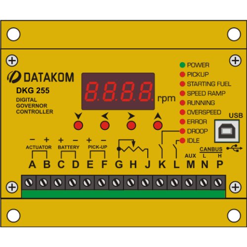 DATAKOM DKG-255 DIGITAL SPEED CONTROLLER (GOVERNOR CONTROLLER)