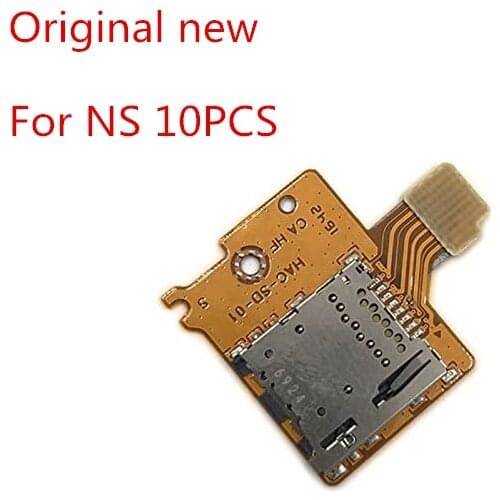 10PCS For Nintendo Switch NS NX Console TF micro SD Memory Card Slot Socket Reader Holder Replacement Repair Parts