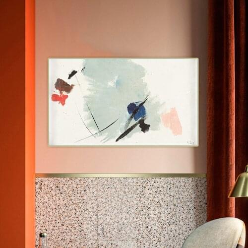 Jean Miotte《Untitled VI》Abstract Expressionism Canvas Art Oil Painting Picture Wall Hanging Decor Home Living Room Decoration