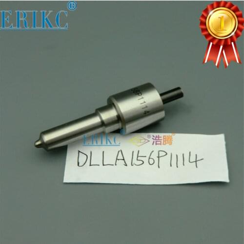 ERIKC Injector Common Rail Nozzle Dlla 156 P 1114 diesel Fuel Nozzle Dlla156p1114 original Common Rail Nozzles Dlla156 P1114