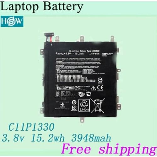 Hot sale C11P1330 laptop battery For ASUS MeMO Pad 8 ME581CL ME581C K01H K015 ME8150C batteries free shipping
