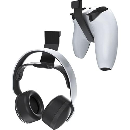 Gaming Headphone Holder Universal Gaming Headset Hanger Stand for PS5 Playstation Headphone Stand Bracket ABS Earphone Rack