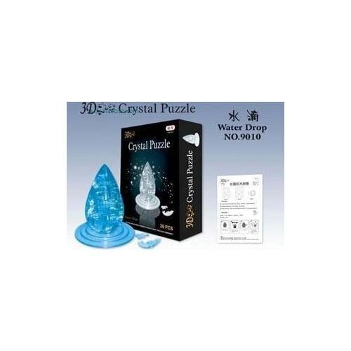 DIY toys, novelty toys, 3D Crystal Puzzle (pyramid) Educational toy