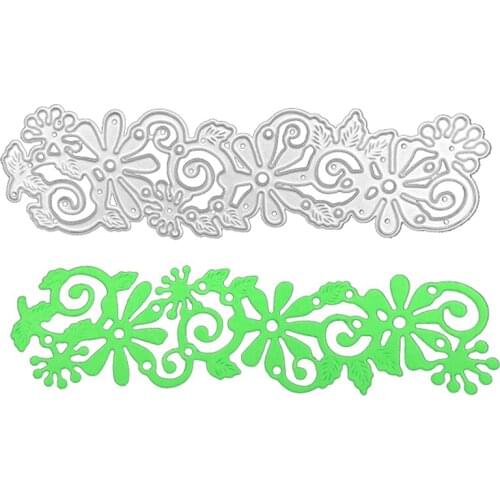 Julyarts Flower Lace Craft Dies Scrapbooking For DIY Scrapbooking Album Cards Paper Crafts Diecuts Embossing Template