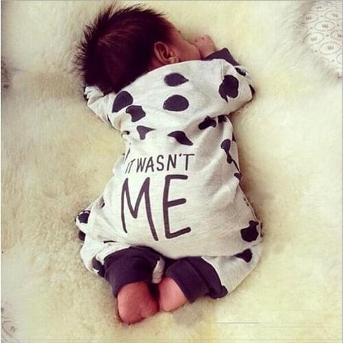 0-24M Newborn Baby Kids Boys Girls Clothing Long Sleeve Warm Polka Dot Romper Cotton Jumpsuit Elegant Cute Outfits child Clothes