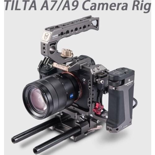 Tilta A7 A9 Camera Rig Kit Full Cage Top Handle baseplate Focus handle For Sony A7 A9 A7III A7R3 A7M3 A7S3