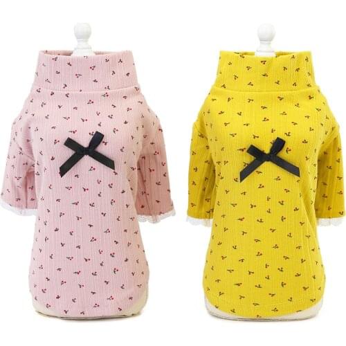 Cute Cartoon Pet Dog Clothes For Small Dogs Soft Cotton Pet T shirt Vest Summer Puppy Cat Clothing Chihuahua Yorkie Clothes