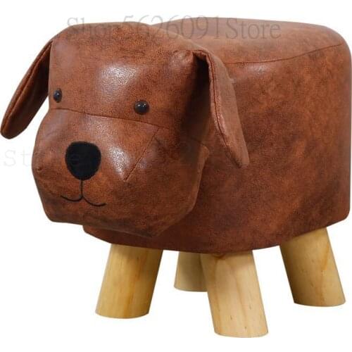Animal cute cartoon stool change shoes wear shoes stool childrens small stool fashion creative small bench