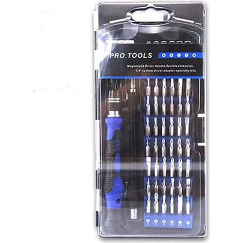 80 in 1 with 56 bits Screwdriver Set with Magnetic Screwdriver Kit 56 Bits Repair Tools For iPhone 7 macbook PC Phone Hand Tools