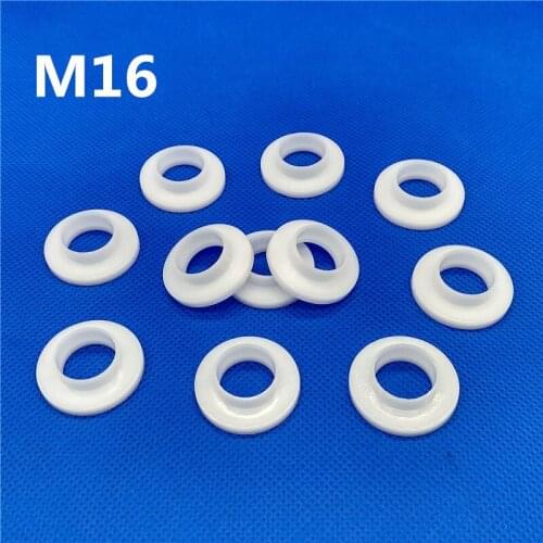 M16 Plastic Screw Gasket Nylon Washer the step gasket transistor insulation pad T-type washer polyamide ring for bolt fastener