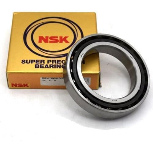NSK Brand 1 Pair 7004 H7004C 2RZ P4 DF A 20x42x12 20x42x24 Sealed Angular Contact Bearings Speed Spindle Bearings CNC ABEC-7