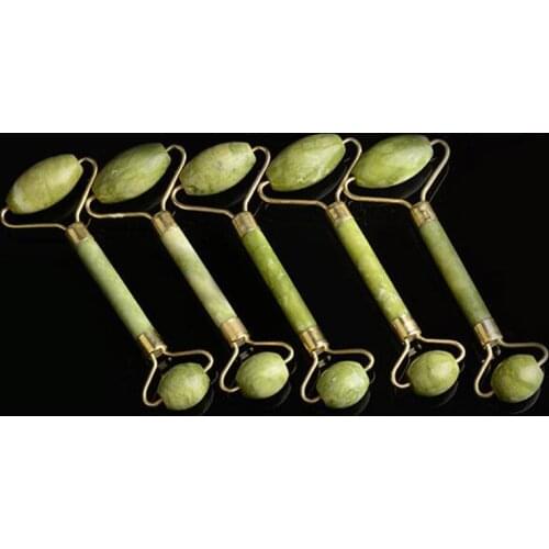 Pratical Face Massage Jade Facial Massage Roller Healthy Face Body Head Foot Nature Massage Tool