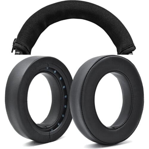 Replacement Leather Headband Cushion Ear Pads Cover for Corsair HS50/HS60/HS70 Pro Bluetooth Headphones Accessories