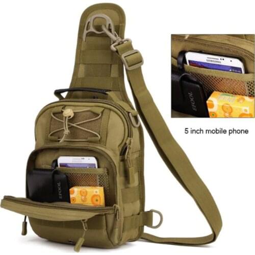 PROTECTOR PLUS Tactical bag Military 1000D Nylon Fishing Hiking Backpacks Hunting Bags Sports Chest Sling Shoulder Backpack