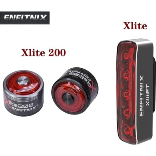 ENFITNIX XlitET Bicycle Smart Tail Light Auto Brake Rear Light Night Cycling Safety Lamp Bike Sensing Taillight MTB Seatpost