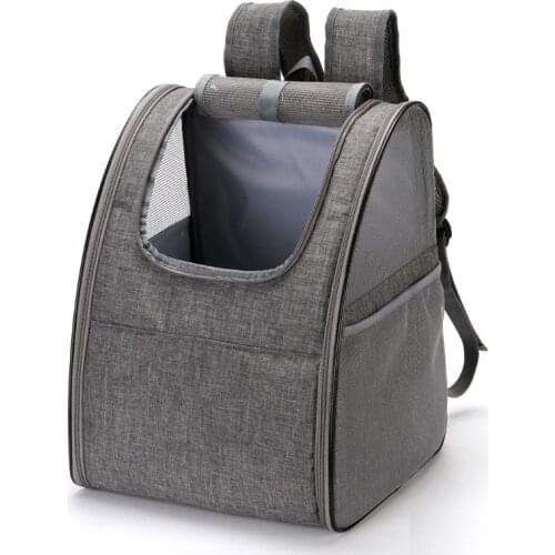 Outdoor Pet Dog Carrier Bag Pet Dog Front Bag Travel Backpack Breathable Backpack Head Comfort