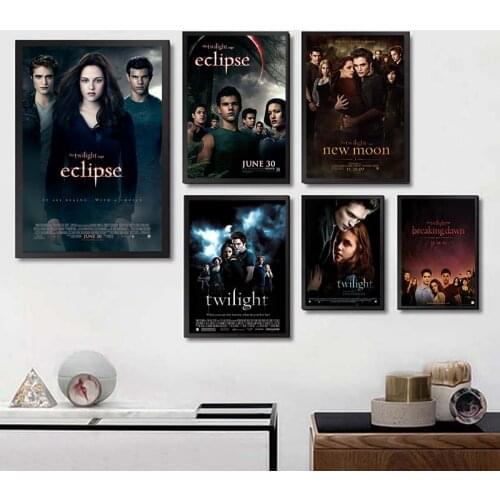 Twilight Film TV Movie Quality Wall Art Home Decor Painting Nordic Decoration Hotel Bar Cafe Room Room Poster