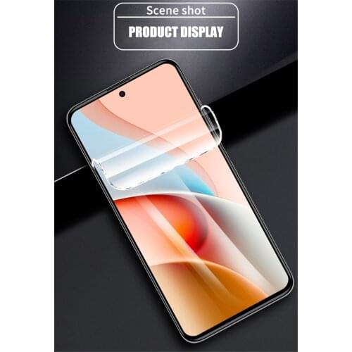 Protective for Xiaomi redmi note 9 pro screen protector radmi note9 9s not 9pro max Hydrogel Film Protective Phone Film